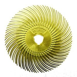 Escova de Nylon Abrasiva 150mm #80 Amarela