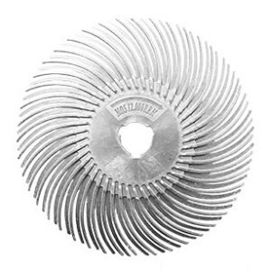 Escova de Nylon Abrasiva 150mm #120 Branca