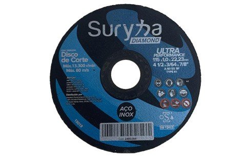 Disco de Corte 115 X 1.0 - Suryha